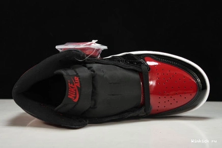 HIGH PATENT” 1 “BRED AIR JORDAN OG 0712